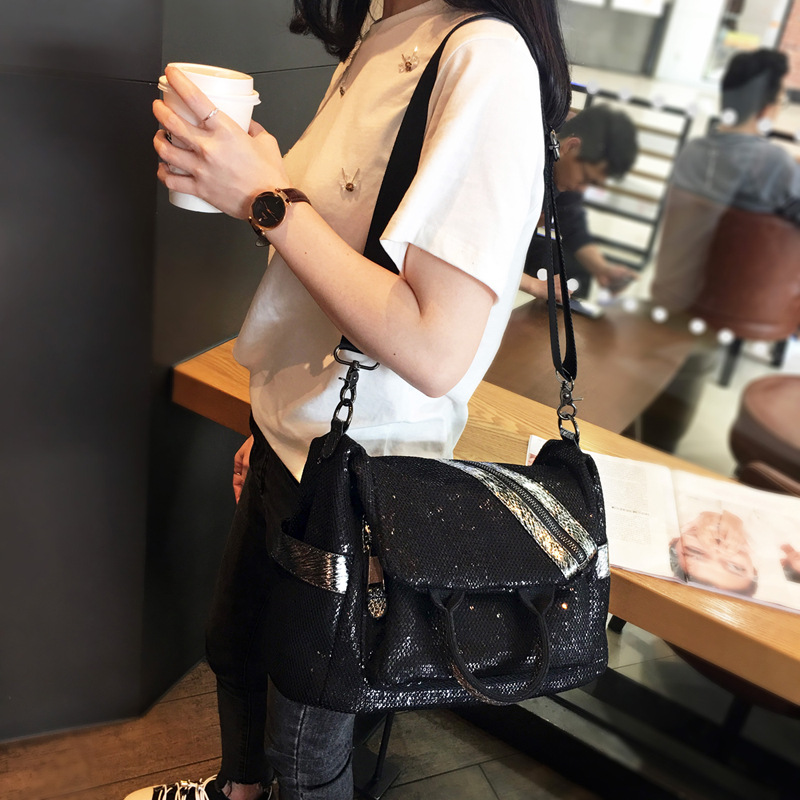 Tas punggung payet nilon wanit - Luxury Bags For School ulasan dan harga