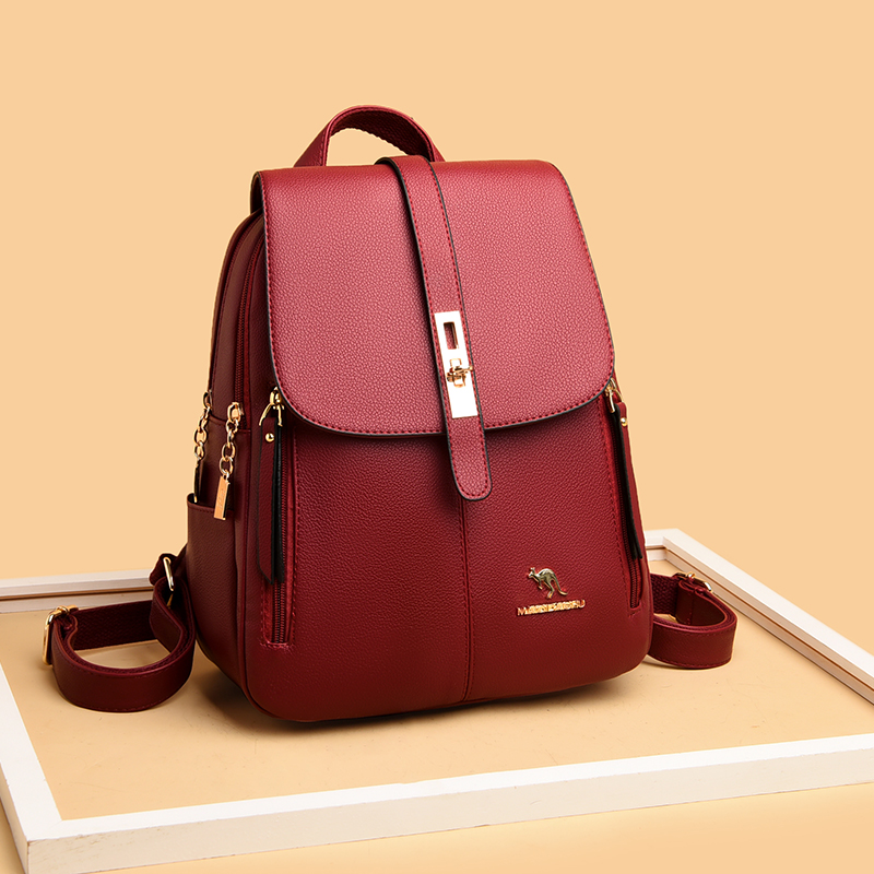 Ransel kulit mewah wanita untu - Luxury Bags For School ulasan dan harga