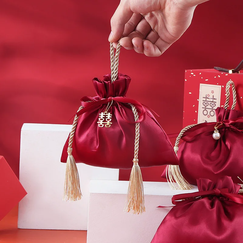 10 buah tas hadiah sutra kantu - Luxury Bags For School ulasan dan harga