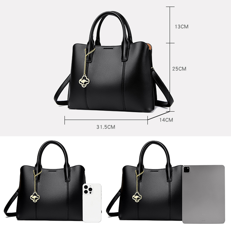 Tas Selempang Kulit Pu Lembut  - Luxury Bags Levels ulasan dan harga