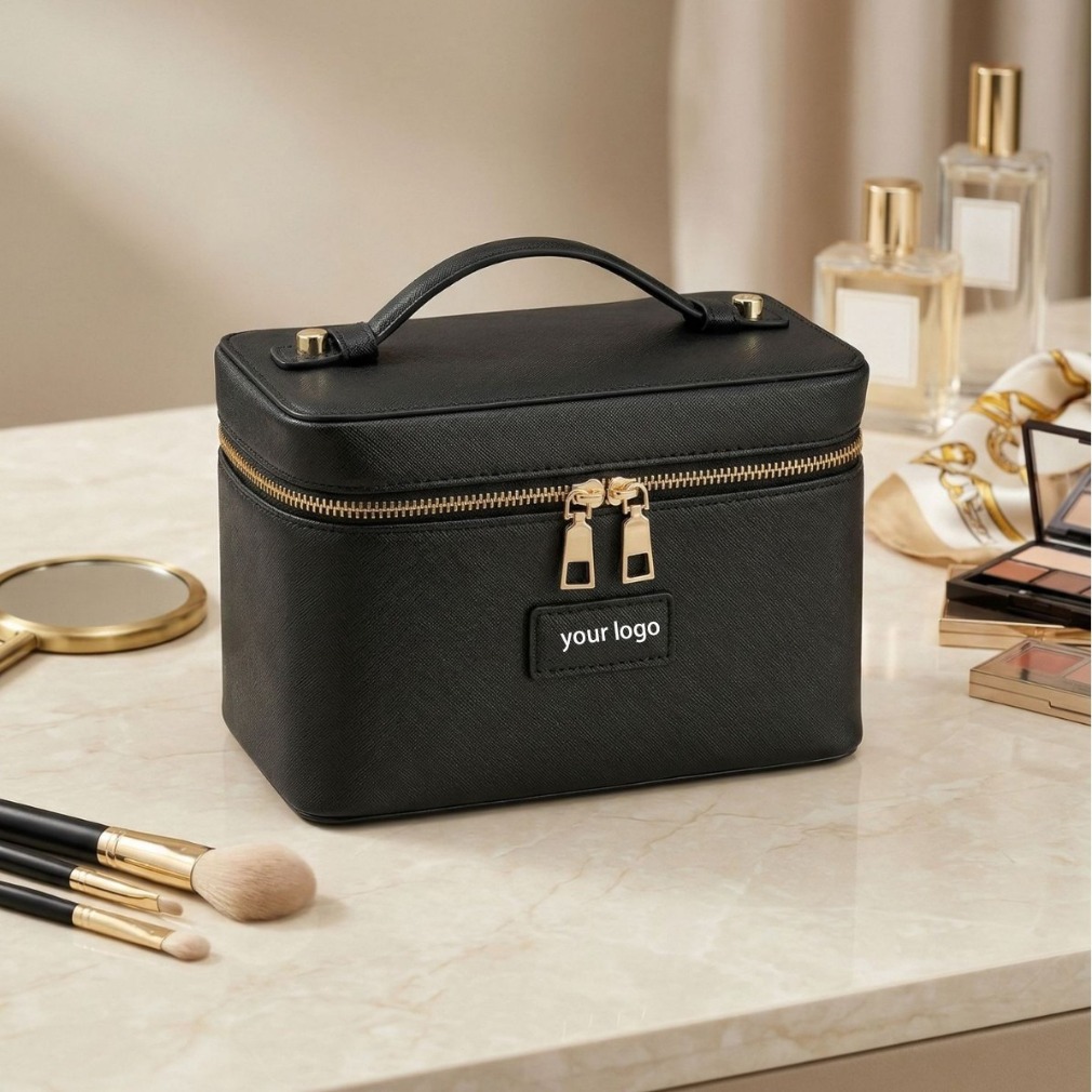 Tas Makeup Kulit Motif Burung  - Luxury Bags Wholesale ulasan dan harga
