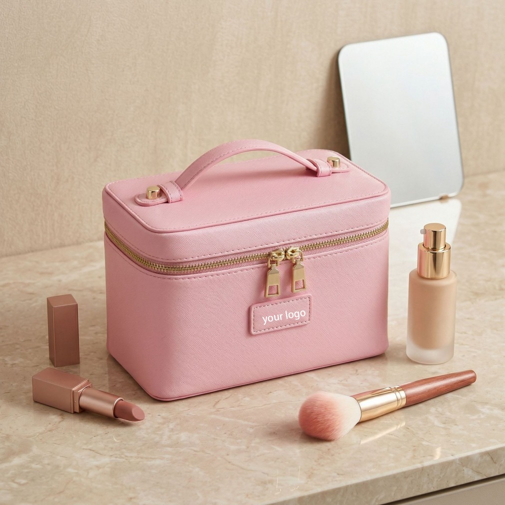 Tas Makeup Kulit Motif Burung  - Luxury Bags Wholesale ulasan dan harga