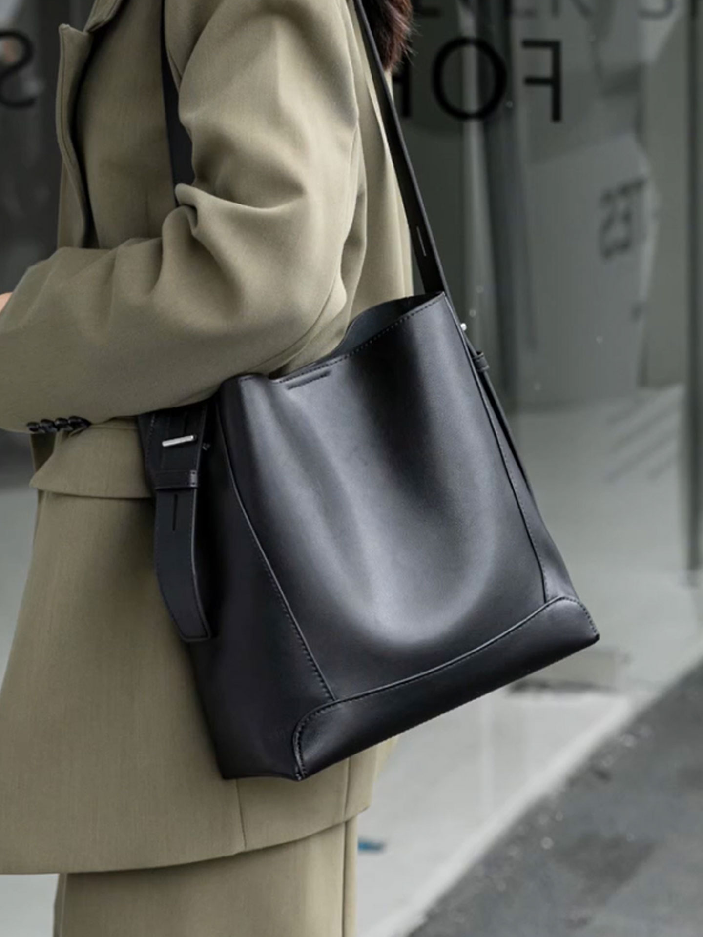 Tas Tote Kulit Asli Wanita Min - Luxury Bags Classy ulasan dan harga